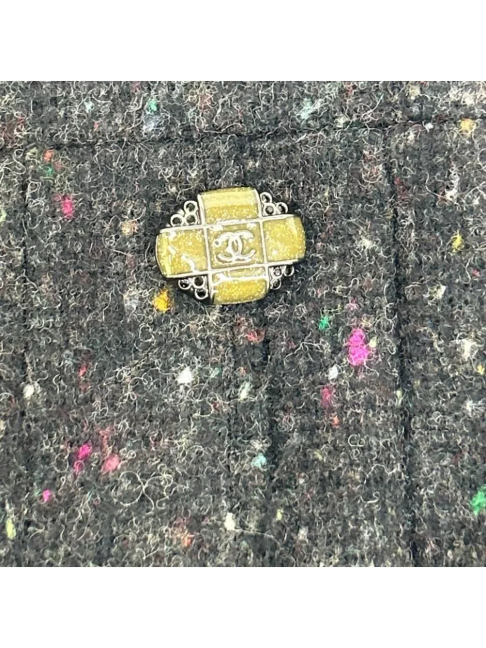Chanel Wool Pleated Skirt 38